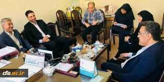 نشست همکاری  دانشگاه فرهنگیان خوزستان و اداره کل بهزیستی استان خوزستان