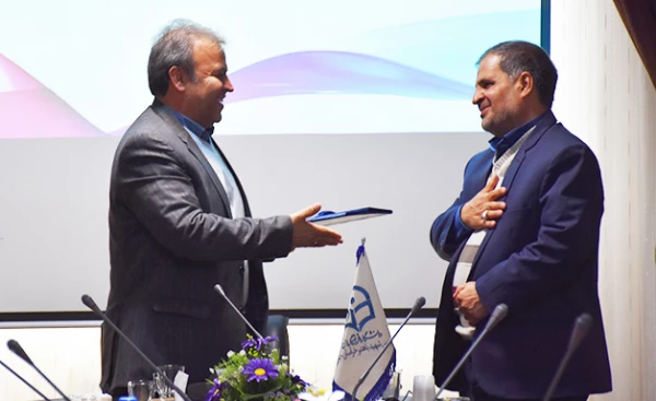 تکریم و معارفه معاونت توسعه منابع و دانشجویی پردیس شهید باهنر بیرجند 2