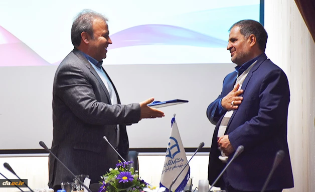 تکریم و معارفه معاونت توسعه منابع و دانشجویی پردیس شهید باهنر بیرجند 2