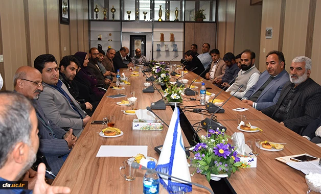 تکریم و معارفه معاونت توسعه منابع و دانشجویی پردیس شهید باهنر بیرجند 4