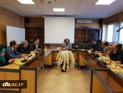 اولین نشست جناب آقای دکتر صفر زاده معاونت محترم فرهنگی و اجتماعی دانشگاه فرهنگیان با همکاران ستادی 2