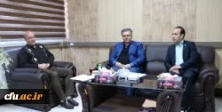 دیدار سرپرست مدیریت امور پردیس های استان قزوین بامسئولان بانک تجارت استان 3