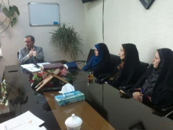 نشست صمیمی معاون محترم فرهنگی و اجتماعی جناب آقای صفر زاده با همکاران سه اداره کل