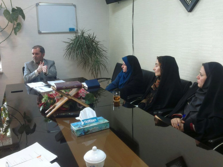 نشست صمیمی معاون محترم فرهنگی و اجتماعی جناب آقای صفر زاده با همکاران سه اداره کل