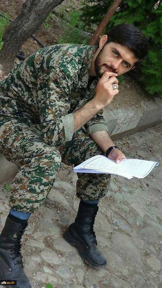 پای درس اخلاق شهید مدافع حرم 4