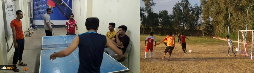 مسابقات ورزشی در پردیس های استان خوزستان برگزار شد