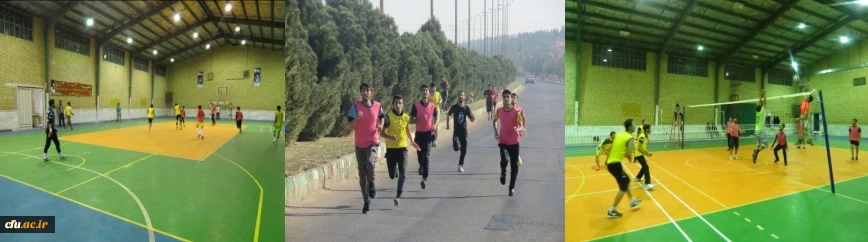 مسابقات ورزشی در پردیس های استان قم  برگزار شد