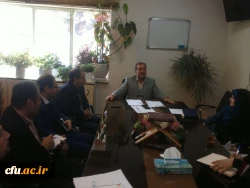 نشست همکاران دفتر اموراجتماعی با معاون محترم فرهنگی و اجتماعی جناب آقای دکتر صفرزاده 2