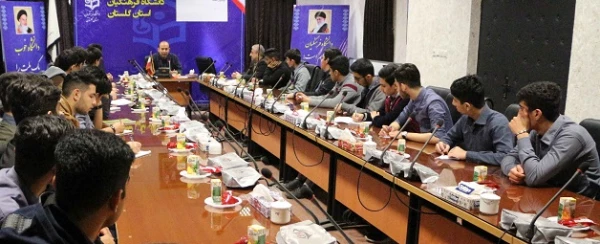 نشست دانش آموزان دبیرستان استرآبادی با سرپرست پردیس آیت الله خامنه ای گرگان 3