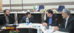 نشست صمیمی سرپرست دانشگاه فرهنگیان با اعضای بسیج دانشجویی پردیس آیت الله طالقانی(ره) قم 2