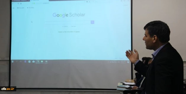 در دانشگاه فرهنگیان یزد برگزارشد:

دوره بالندگی حرفه ای «جستجو و دسترسی به پایگاه های علمی و اطلاعاتی» 4