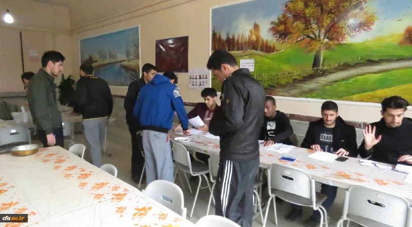 گزارش مصور برگزاری انتخابات و تشکیل انجمن ورزش خوابگاهی پردیس شهید باهنر استان مرکزی