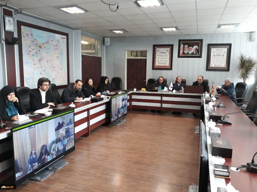 تشکیل دومین جلسه ویدئو کنفرانس، در خصوص سامانه سجفا 2