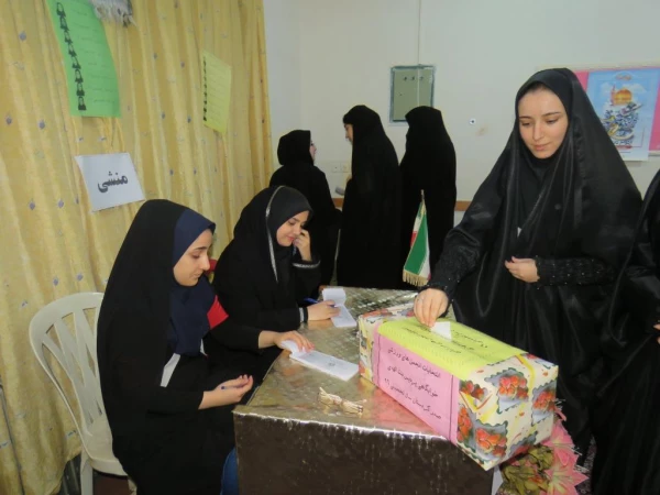 گزارش مصور برگزاری انتخابات و تشکیل انجمن ورزش خوابگاهی پردیس بنت الهدی صدر استان کردستان