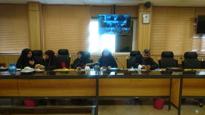 نشست مشترک مجازی بامعاونان محترم آموزشی مدیریت امور استانی