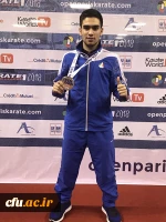 کسب مدال برنز رقابت های جهانی فرانسه و سهمیه المپیک 2020 توسط دانشجومعلم پردیس شهید باهنر اصفهان 3