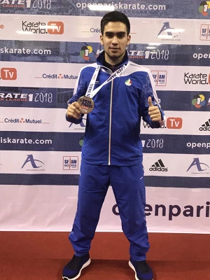 کسب مدال برنز رقابت های جهانی فرانسه و سهمیه المپیک 2020 توسط دانشجومعلم پردیس شهید باهنر اصفهان 3