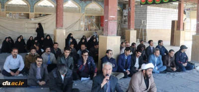 به مناسبت ایام الله دهه فجرانجام  شد:

 اساتید و کارکنان دانشگاه فرهنگیان کرمان با تقدیم گل به ساحت مقدس شهدا  اداء احترام کردند