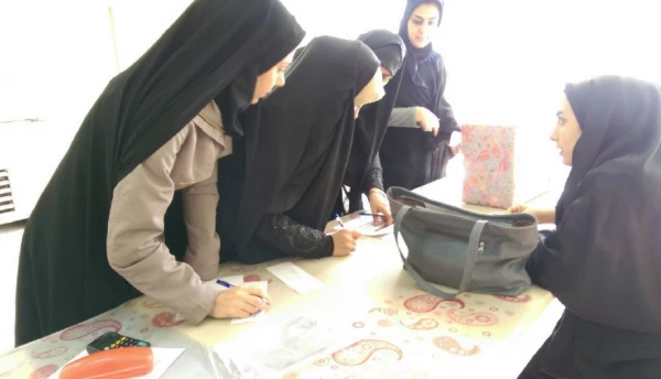 گزارش مصور برگزاری انتخابات  تشکیل انجمن های ورزشی خوابگاهی استان تهران