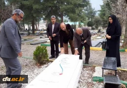 با حضور مدیر استانی انجام شد:

دیدار با خانواده شهدای دانشجو معلم استان گلستان به مناسبت گرامیداشت دهه فجر
 5