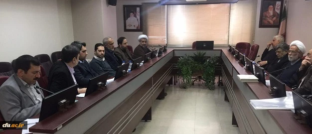 نشست مشترک سرپرست  دانشگاه با رئیس و اعضای هیات مرکزی جذب هیات علمی وزارت علوم برگزار شد 2