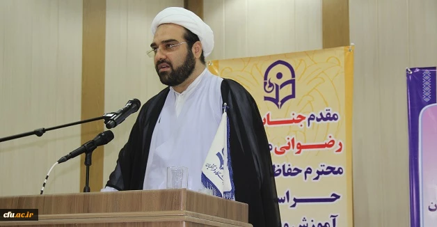 مدیر کل طرح و بررسی حراست کل کشور در افتتاحیه نشست مسئولان و کارشناسان حراست :

برنامه حراست دانشگاه فرهنگیان فرصت محور است،  تعامل گسترده با مخاطبین باعث پیشرفت امور می شود 10