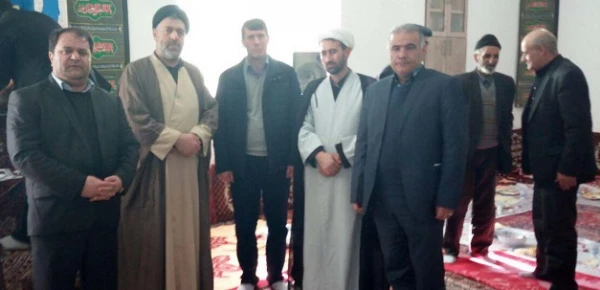 حضور مدیریت دانشگاه فرهنگیان آذربایجان شرقی در مراسم درگذشت دانشجو معلم جهادگر  زنده یاد نجف عبدالهی 2