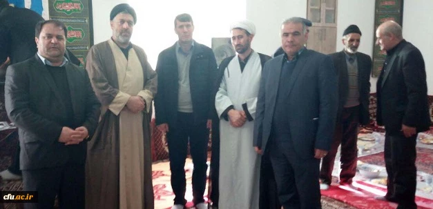 حضور مدیریت دانشگاه فرهنگیان آذربایجان شرقی در مراسم درگذشت دانشجو معلم جهادگر  زنده یاد نجف عبدالهی 2