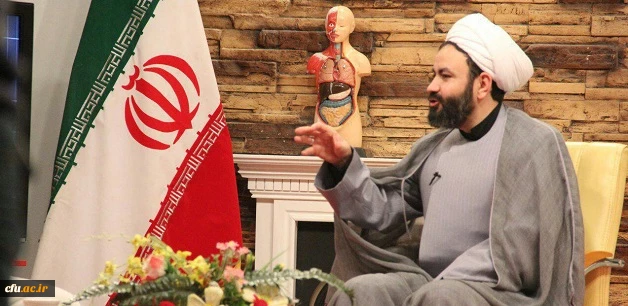 حضور  مسئول نهاد رهبری دانشگاه فرهنگیان استان آذربایجان غربی در برنامه زنده تلویزیونی با موضوع سلامت روان از دیدگاه قرآن" 2