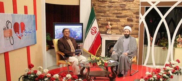 حضور  مسئول نهاد رهبری دانشگاه فرهنگیان استان آذربایجان غربی در برنامه زنده تلویزیونی با موضوع سلامت روان از دیدگاه قرآن" 3
