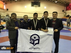 کسب دو سهمیه ورود به چهاردهمین المپیاد ورزشی دانشجویان وزارت علوم،تحقیقات و فن آوری توسط دانشجومعلمان دانشگاه فرهنگیان           3