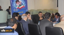 در هجدهمین اجلاس سرپرستان مدیریت، پردیس ها و مراکز:

تشکیل کارگروه های تخصصی معاونت های مختلف و دیدار با دانشجویان پردیس های بندر عباس 2