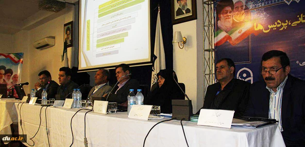 هجدهمین اجلاس سراسری سرپرستان، مدیران استانی پردیس ها   و مراکز انجام شد:

ارائه طرح و برنامه های معاونت های مختلف در سال 1397 3