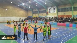 درخشش دانشجو معلمان دانشگاه فرهنگیان استان کردستان در مسابقات فوتسال دانشجویان پسر منطقه 7 دانشگاه های کشور