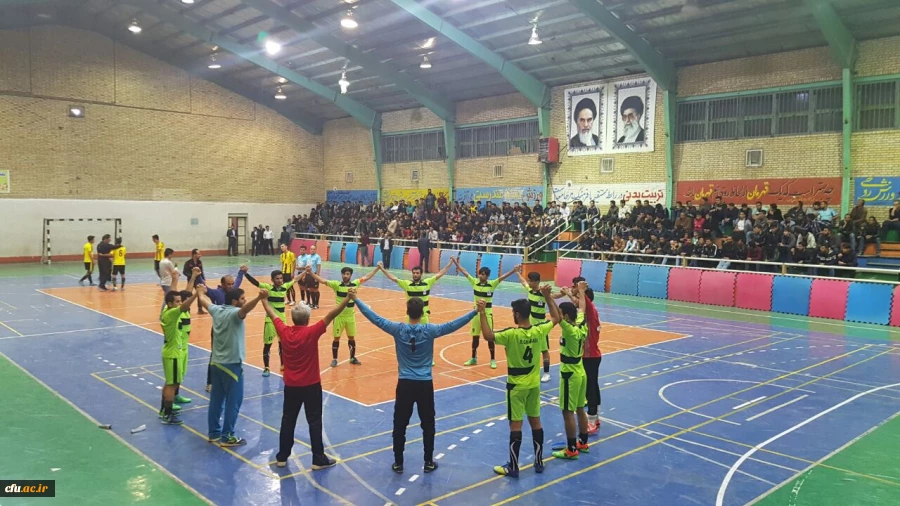 درخشش دانشجو معلمان دانشگاه فرهنگیان استان کردستان در مسابقات فوتسال دانشجویان پسر منطقه 7 دانشگاه های کشور