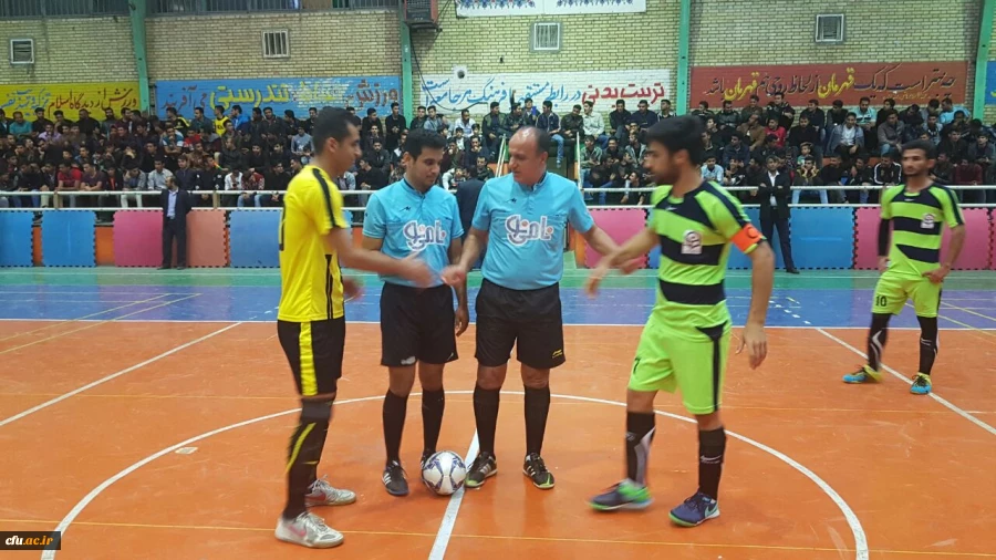 درخشش دانشجو معلمان دانشگاه فرهنگیان استان کردستان در مسابقات فوتسال دانشجویان پسر منطقه 7 دانشگاه های کشور