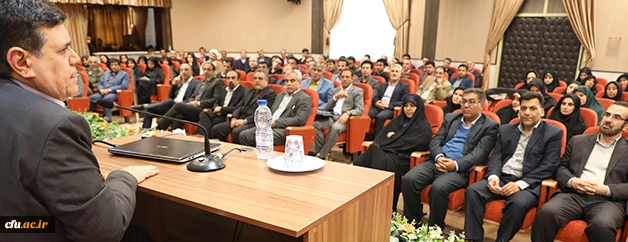 با  حضور سرپرست دانشگاه در دانشگاه فرهنگیان برگزارشد: 
همایش یادگیری نوین با استفاده از فناوری اطلاعات و افتتاح شبکه اجتماعی شمیم 2