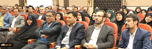 با  حضور سرپرست دانشگاه در دانشگاه فرهنگیان برگزارشد: 
همایش یادگیری نوین با استفاده از فناوری اطلاعات و افتتاح شبکه اجتماعی شمیم 3