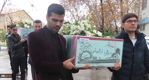 در شب شهادت حضرت فاطمه زهرا (س) برگزار شد:

مراسم وداع با پیکر دو شهید گمنام دفاع مقدس 3