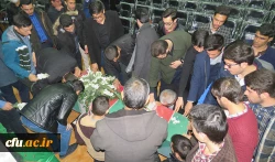 در شب شهادت حضرت فاطمه زهرا (س) برگزار شد:

مراسم وداع با پیکر دو شهید گمنام دفاع مقدس 8