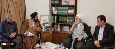 انعکاس نشست مشترک سرپرست دانشگاه فرهنگیان با رئیس ستاد اقامه نماز در رسانه حوزه علمیه