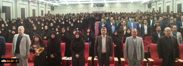 حضور جناب آقای دکتر صفر زاده در اولین جشنواره تجربیات برتر آموزشی تربیتی 2