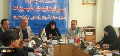 حضور جناب آقای دکتر صفر زاده در اولین جشنواره تجربیات برتر آموزشی تربیتی