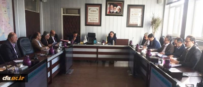 جلسه بررسی فرایند اجرا و انتخاب کارمند نمونه دانشگاه فرهنگیان  برگزار شد