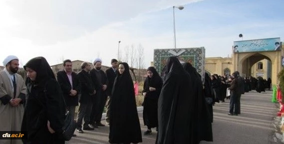 دانشجومعلمان با شعار دانشجو معلم انقلابی،شهادت طلبی رهسپار دیار عشق و ایثار شدند 4