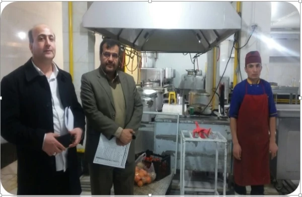 بازدید اعضای کمیته نظارت بر وضعیتِ تغذیه، بهداشت و سلامت دانشگاه فرهنگیان از سلف سرویس سازمان مرکزی