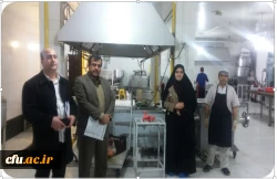 بازدید اعضای کمیته نظارت بر وضعیتِ تغذیه، بهداشت و سلامت دانشگاه فرهنگیان از سلف سرویس سازمان مرکزی