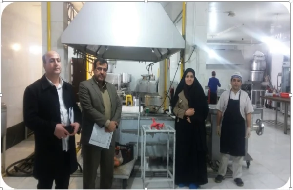 بازدید اعضای کمیته نظارت بر وضعیتِ تغذیه، بهداشت و سلامت دانشگاه فرهنگیان از سلف سرویس سازمان مرکزی