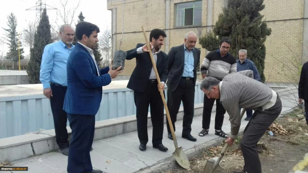 کاشت نهال به مناسبت روز درختکاری 4