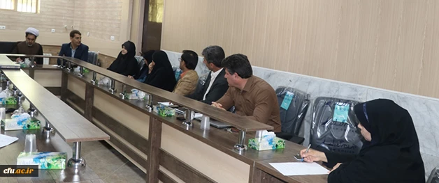 تشکیل شورای اداری دانشگاه فرهنگیان کرمان با حضور نمایندگان سازمان مرکزی 2